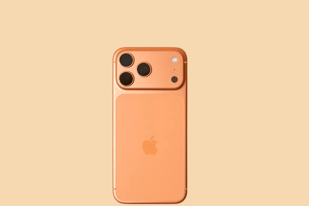 Luxury smartphone on marble