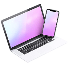 Laptop or phone