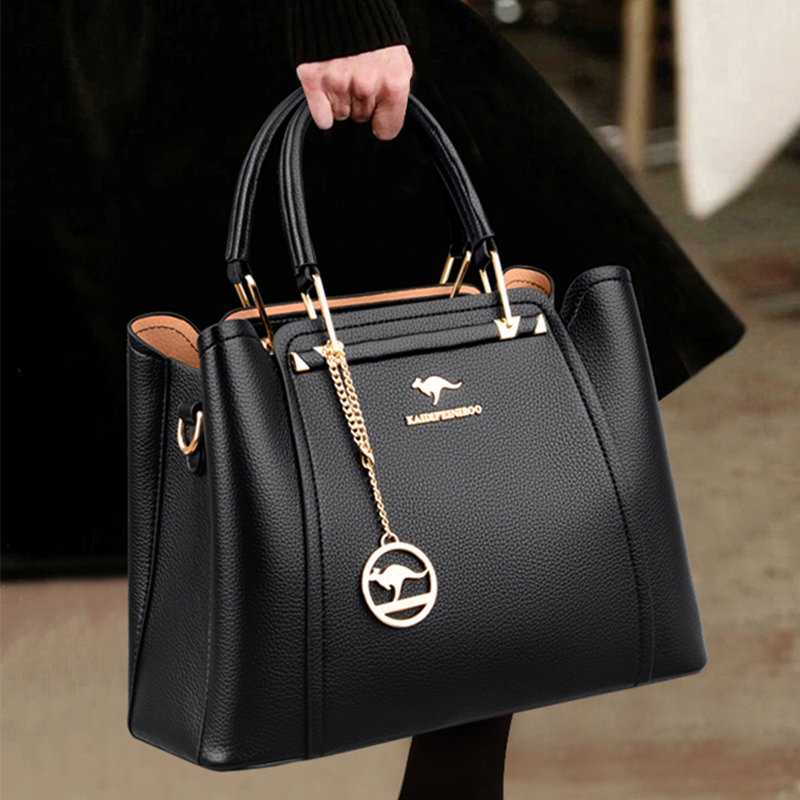 Designer bag on velvet chair
